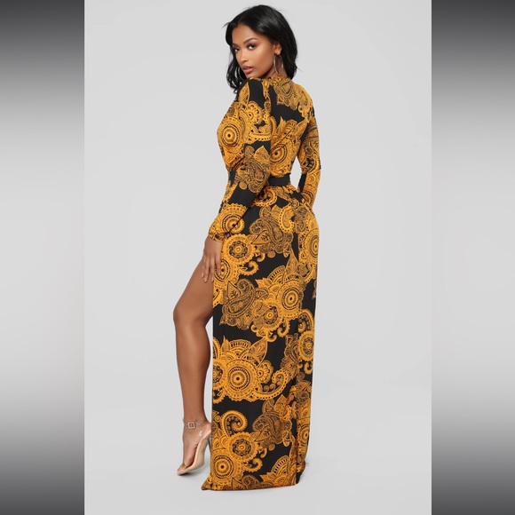 Fashion Nova Spending Spree Maxi Dress - Picture 4 of 9